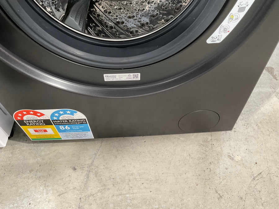 Buy Factory second Hisense 10kg Front Load Washer HWFS1015AB |  | [product_variant] | Second Hand Appliances Geebung Brisbane