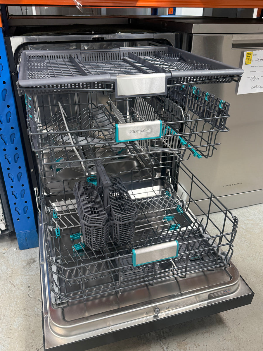 Factory second Hisense 16 Place Setting Freestanding Dishwasher –  HSAP16FB - Second Hand Appliances Geebung