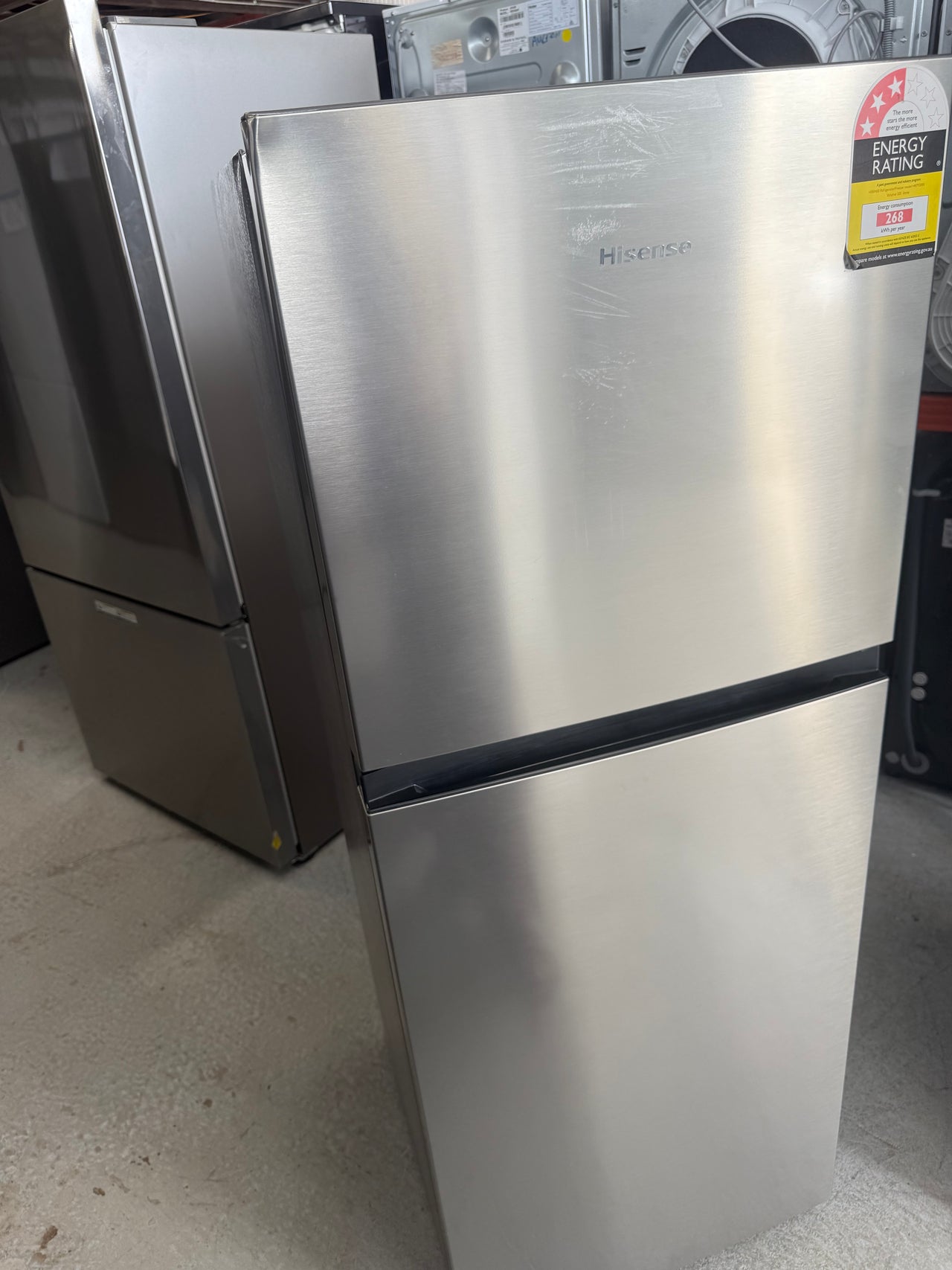 Factory second Hisense 205L Top Mount Refrigerator Model:HRTF205S - Second Hand Appliances Geebung