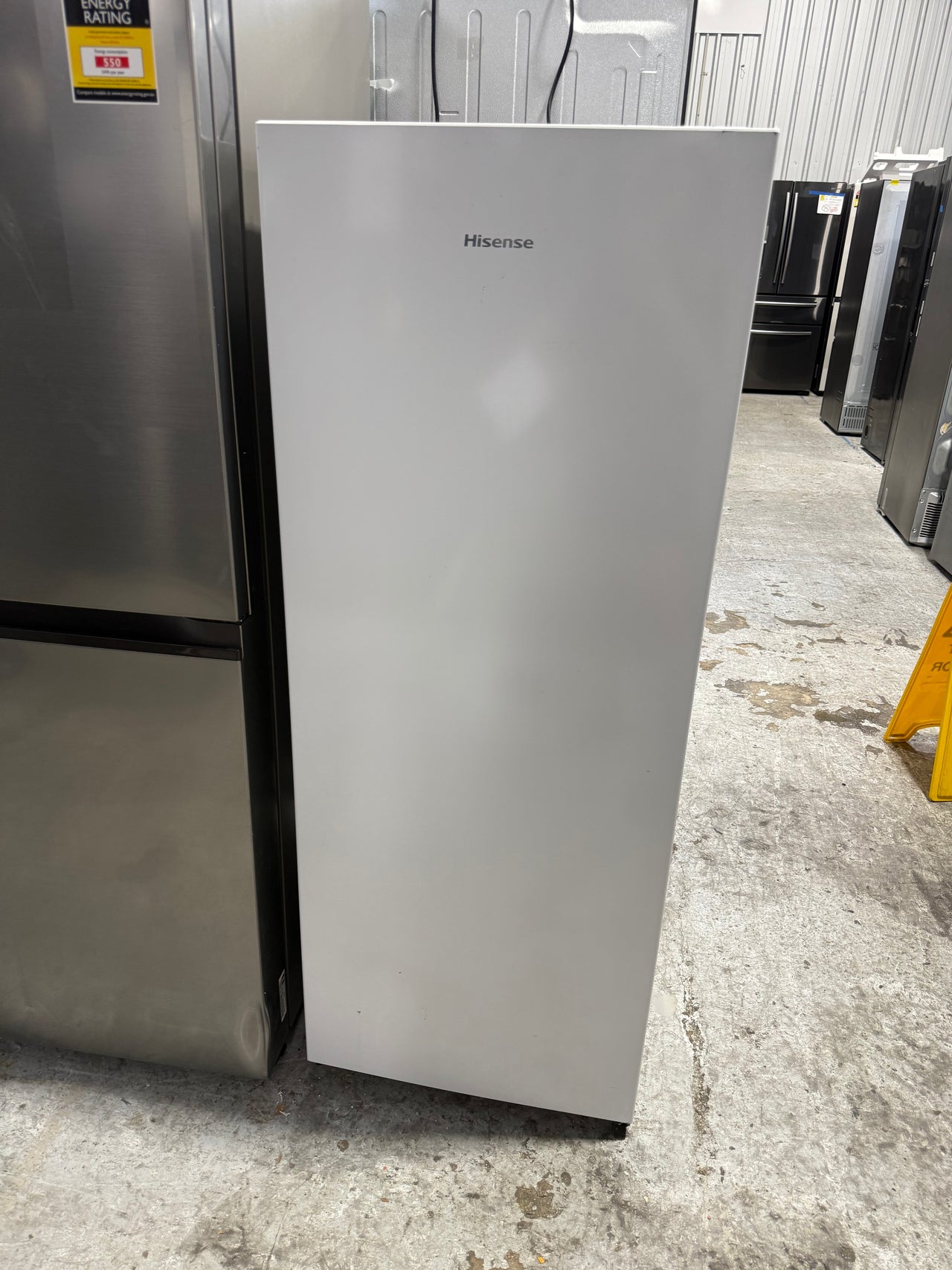 Factory second Hisense 242L All Refrigerator  Model: HRAF242 - Second Hand Appliances Geebung