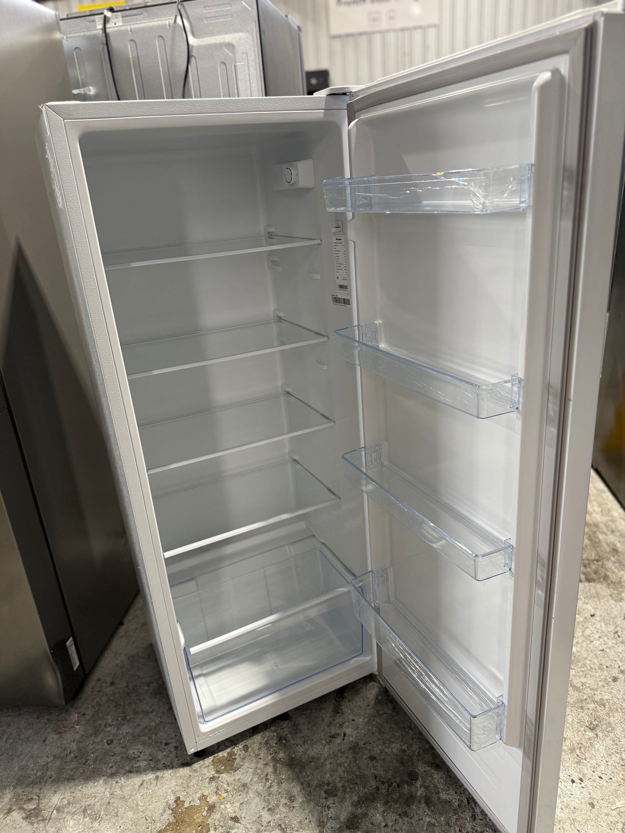 Factory second Hisense 242L All Refrigerator  Model: HRAF242 - Second Hand Appliances Geebung