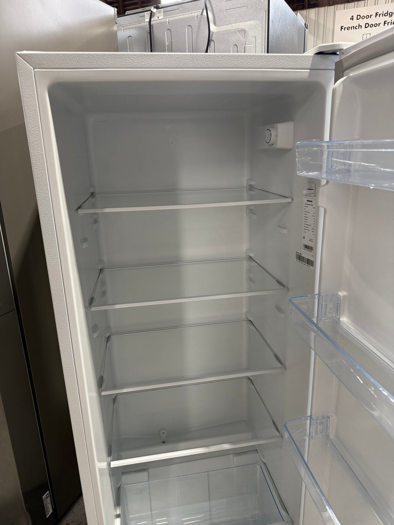 Factory second Hisense 242L All Refrigerator  Model: HRAF242 - Second Hand Appliances Geebung