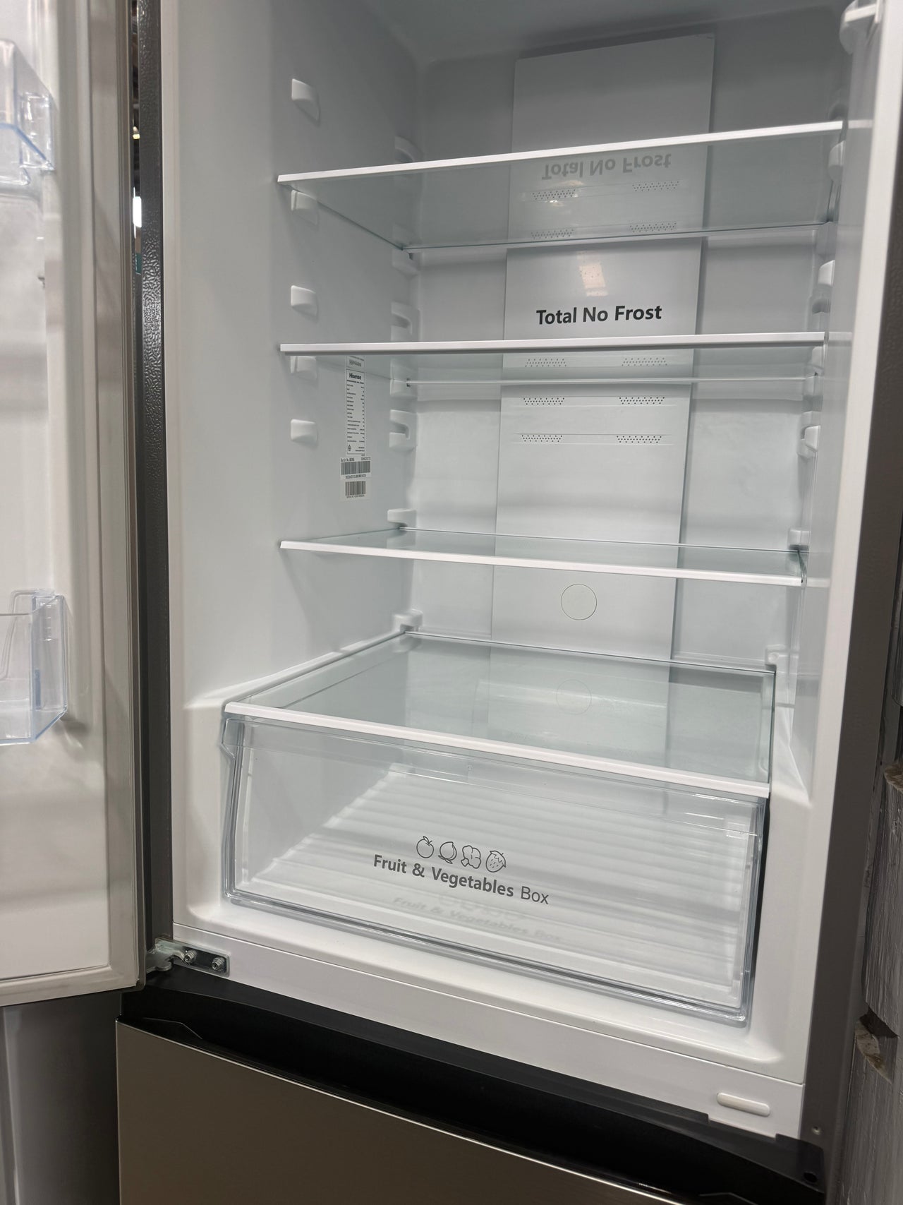 Factory second Hisense 292L Bottom Mount Frost Free Refrigerator — HRBM292S - Second Hand Appliances Geebung