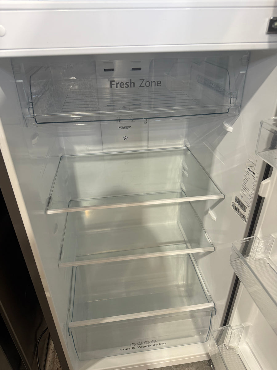 Factory second Hisense 326L Top-Mount Refrigerator – Stainless Steel  Model: HRTF326S - Second Hand Appliances Geebung