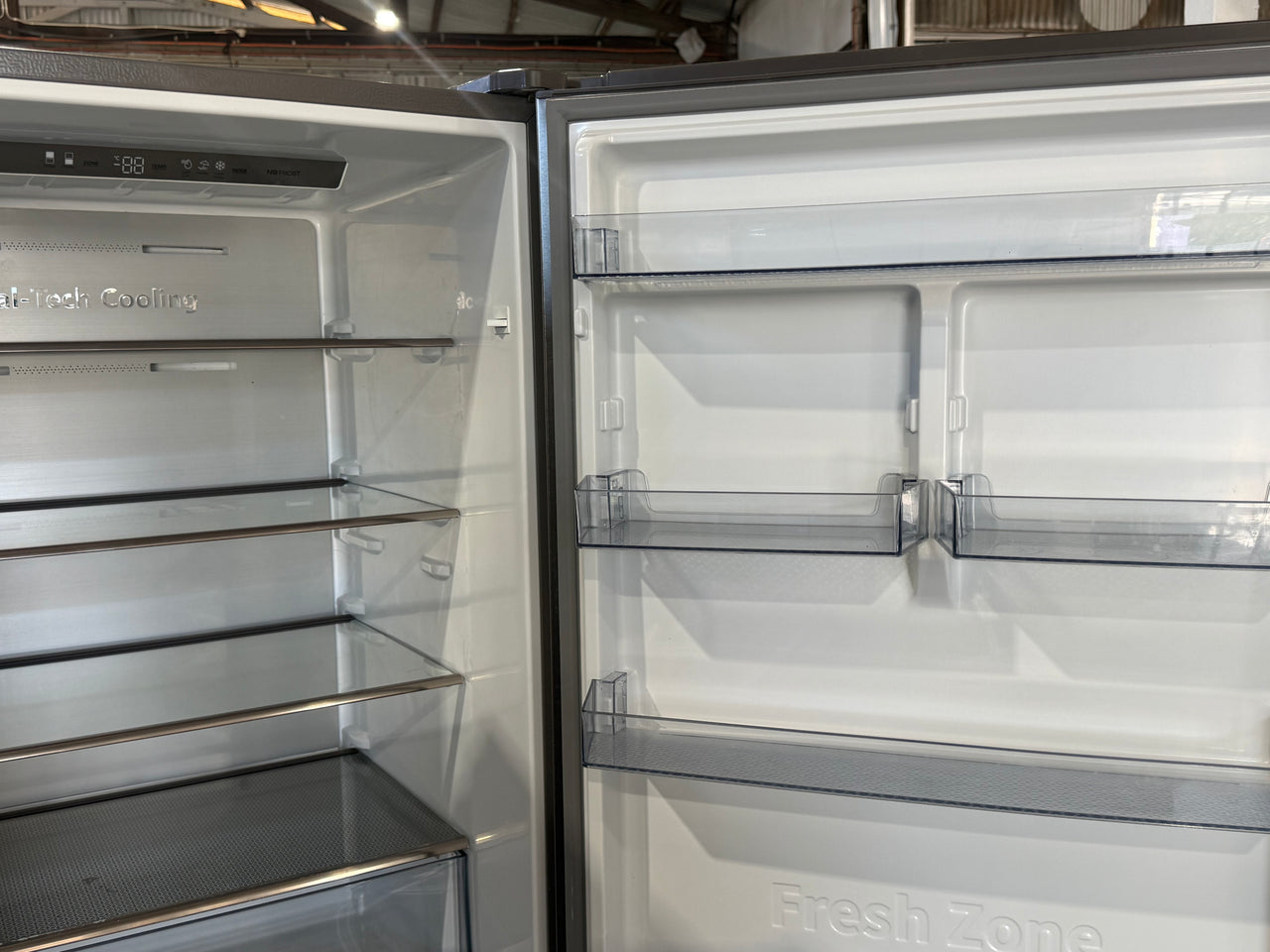 Factory second Hisense 417L Bottom Mount Refrigerator HRBM417S - Second Hand Appliances Geebung