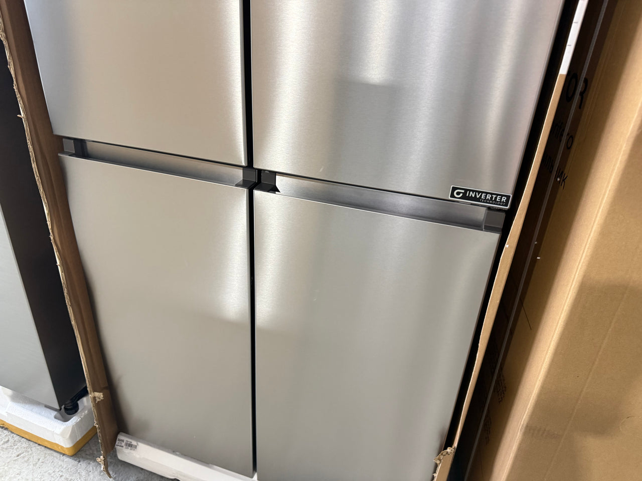 Factory second Hisense 483L French Door Fridge Stainless Steel HRCD483TS - Second Hand Appliances Geebung