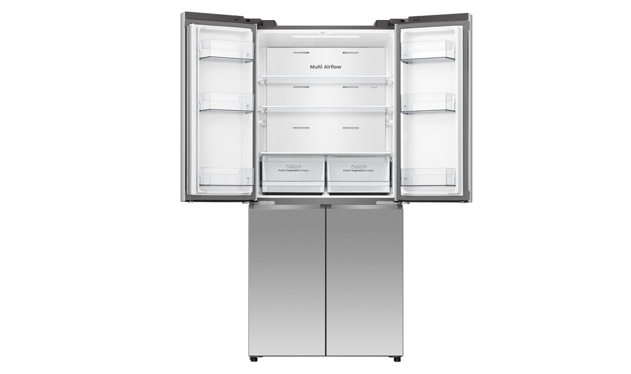 Factory second Hisense 483L French Door Fridge Stainless Steel HRCD483TS - Second Hand Appliances Geebung