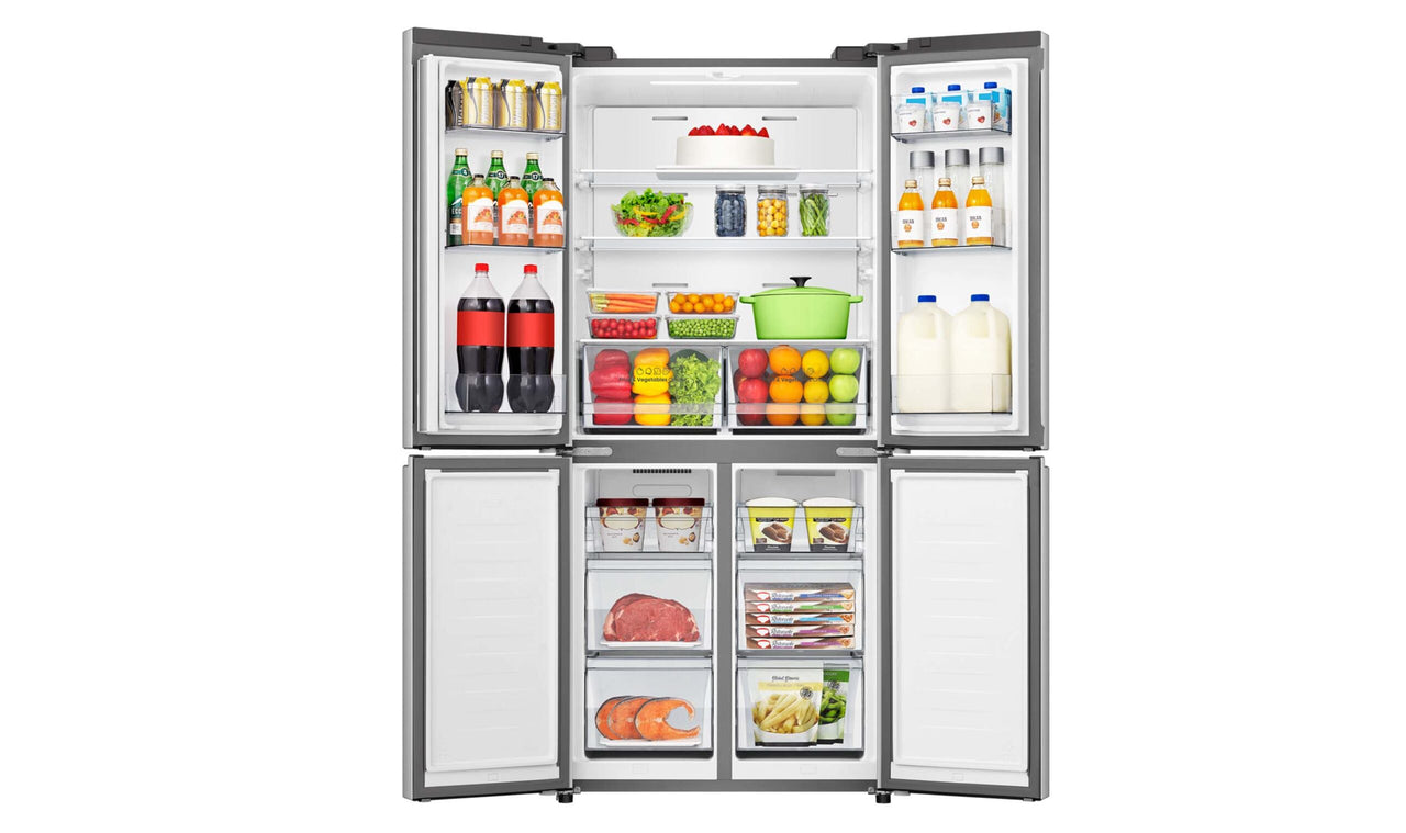 Factory second Hisense 483L French Door Fridge Stainless Steel HRCD483TS - Second Hand Appliances Geebung