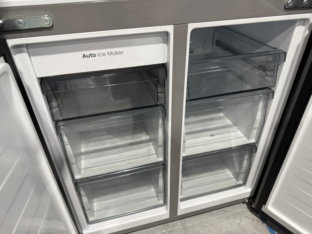 Factory second Hisense 483L French Door Refrigerator HRCD483TBW - Second Hand Appliances Geebung