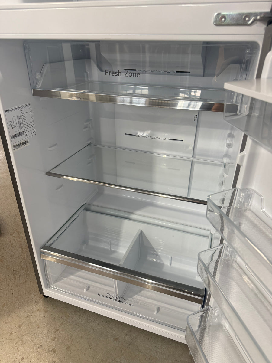 Factory second Hisense 496L Top Mount refrigerator HRTF496SW - Second Hand Appliances Geebung