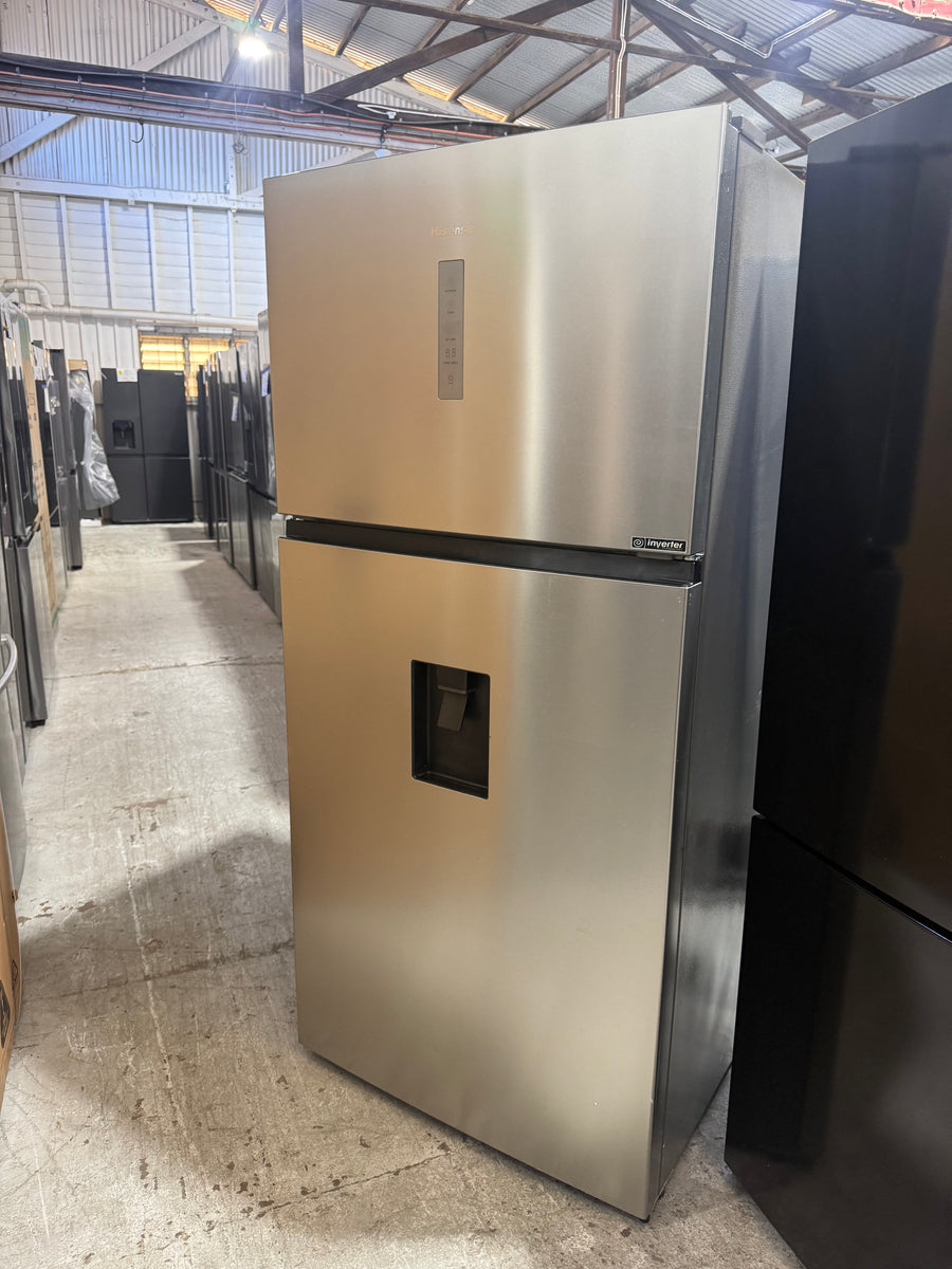 Factory second Hisense 496L Top Mount refrigerator HRTF496SW - Second Hand Appliances Geebung