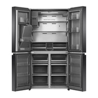 Thumbnail for Factory second Hisense 585L PureFlat Eclipse Refrigerator Dark Stainless Steel HRCD586TBWB - Second Hand Appliances Geebung