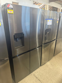 Thumbnail for Factory second Hisense 585L PureFlat Eclipse Refrigerator Dark Stainless Steel HRCD586TBWB - Second Hand Appliances Geebung