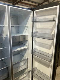 Thumbnail for Factory second Hisense 632L Side By Side Refrigerator Model: HRSBS632BW with non-plumbed ice and water dispenser - Second Hand Appliances Geebung