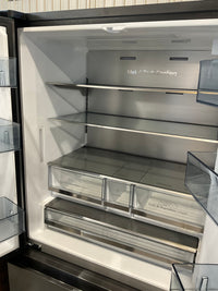 Thumbnail for Factory second Hisense 634 L PureFlat™ French Door Refrigerator – HRFD634BW (Dark Stainless Steel) - Second Hand Appliances Geebung