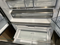 Thumbnail for Factory second Hisense 634 L PureFlat™ French Door Refrigerator – HRFD634BW (Dark Stainless Steel) - Second Hand Appliances Geebung