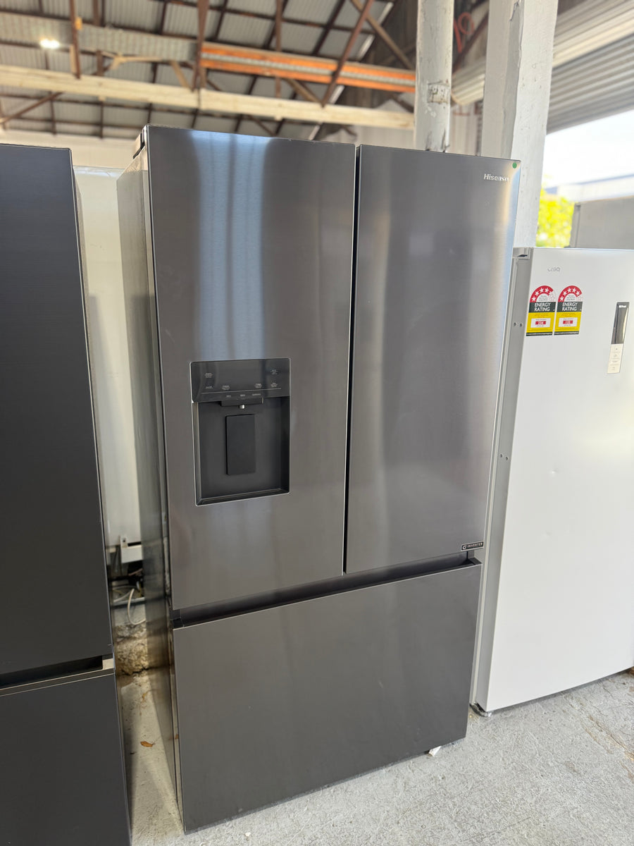 Factory second Hisense 634L French Door Refrigerator  Model: HRFD634BW - Second Hand Appliances Geebung