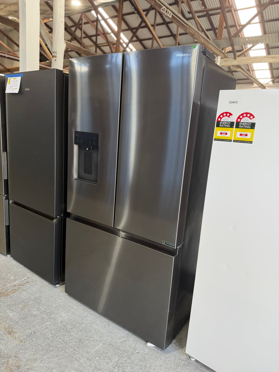 Factory second Hisense 634L French Door Refrigerator  Model: HRFD634BW - Second Hand Appliances Geebung