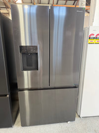 Thumbnail for Factory second Hisense 634L French Door Refrigerator  Model: HRFD634BW - Second Hand Appliances Geebung
