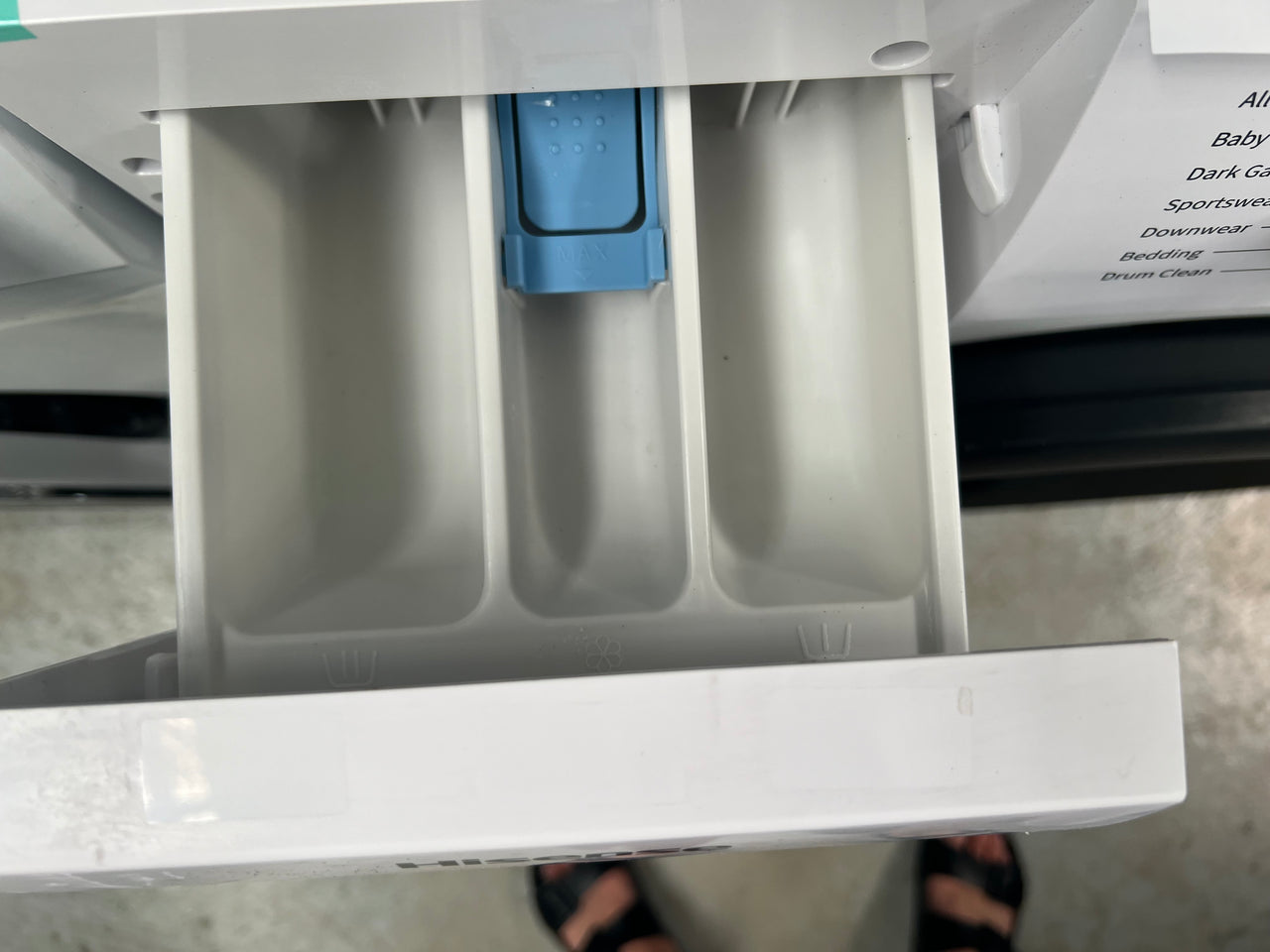 Factory second Hisense 7.5kg Front Load Washer  Model: HWFY7514 - Second Hand Appliances Geebung