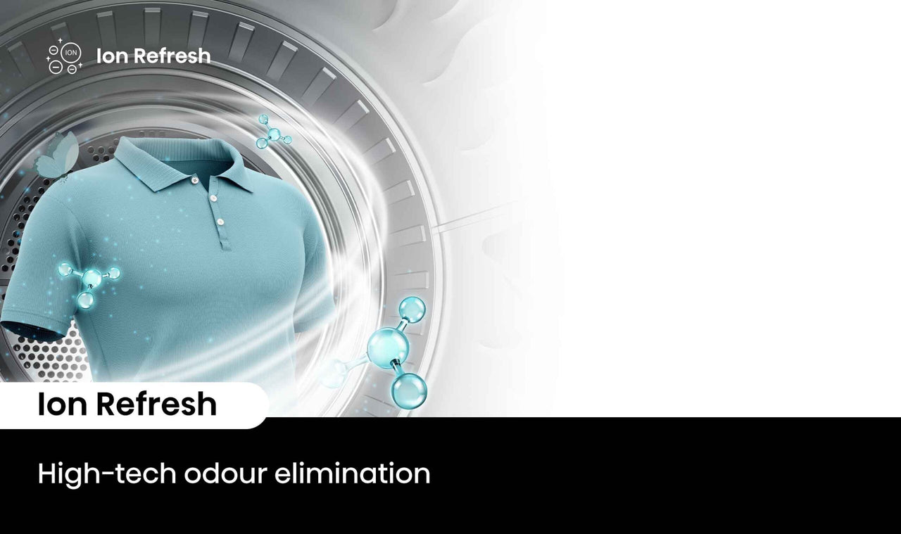 Factory second Hisense 8 kg Series-5 Heat Pump Dryer – HDF5S80H (White) - Second Hand Appliances Geebung