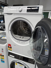 Thumbnail for Factory second Hisense 8kg Front Load Heat Pump Dryer HDFY80H - Second Hand Appliances Geebung