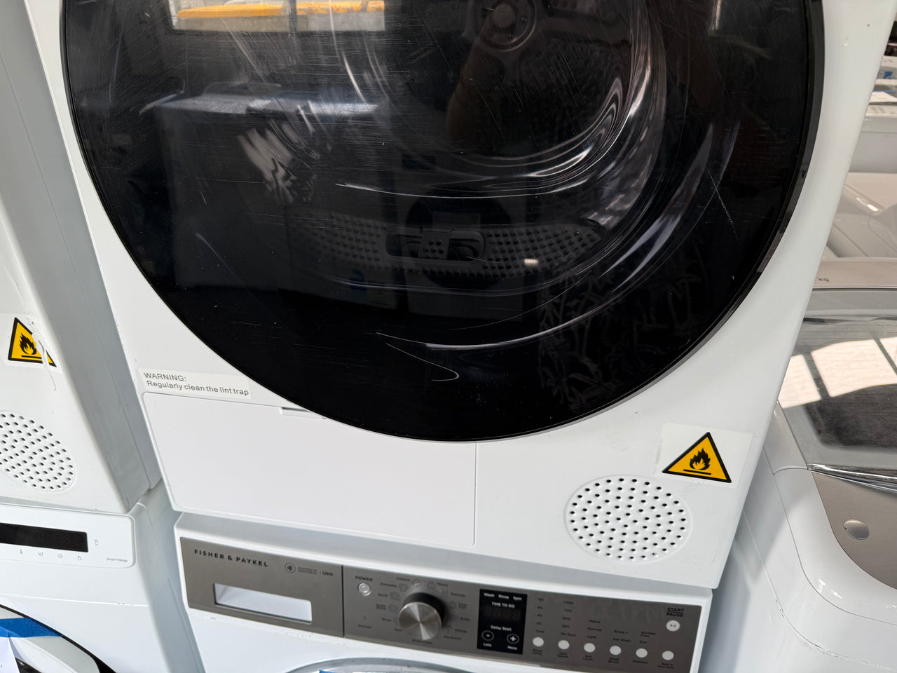 Factory second Hisense 8kg Heat Pump Dryer  Model: HDFY80H - Second Hand Appliances Geebung