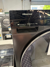 Thumbnail for Factory second Hisense 9kg Heat Pump Dryer - Black HDFS90HAB - Second Hand Appliances Geebung