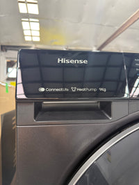 Thumbnail for Factory second Hisense 9kg Heat Pump Dryer – Black (Model: HDFS90HAB) - Second Hand Appliances Geebung