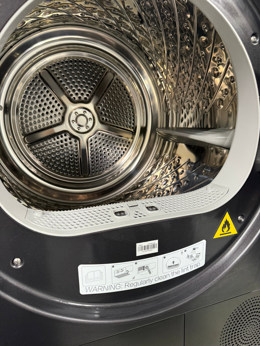 Factory second Hisense 9kg Heat Pump Dryer – Black (Model: HDFS90HAB) - Second Hand Appliances Geebung