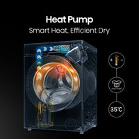 Thumbnail for Factory second/Carton damaged Hisense HCF8I1215HB Series 8i Washer & Heat Pump Dryer Combo - Second Hand Appliances Geebung