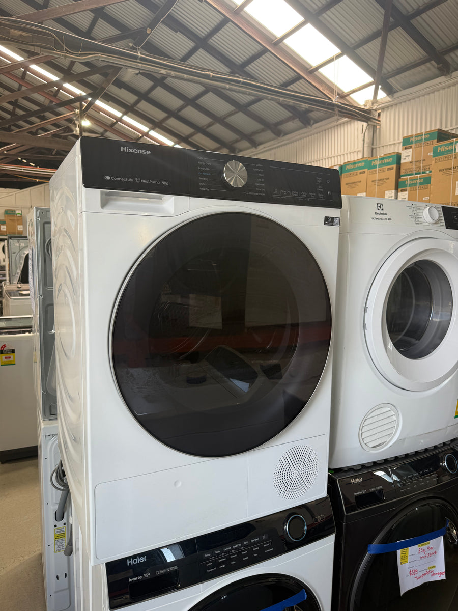 Buy Factory second Hisense HDF5S90H 9kg Series 5 Heat Pump Dryer |  | [product_variant] | Second Hand Appliances Geebung Brisbane