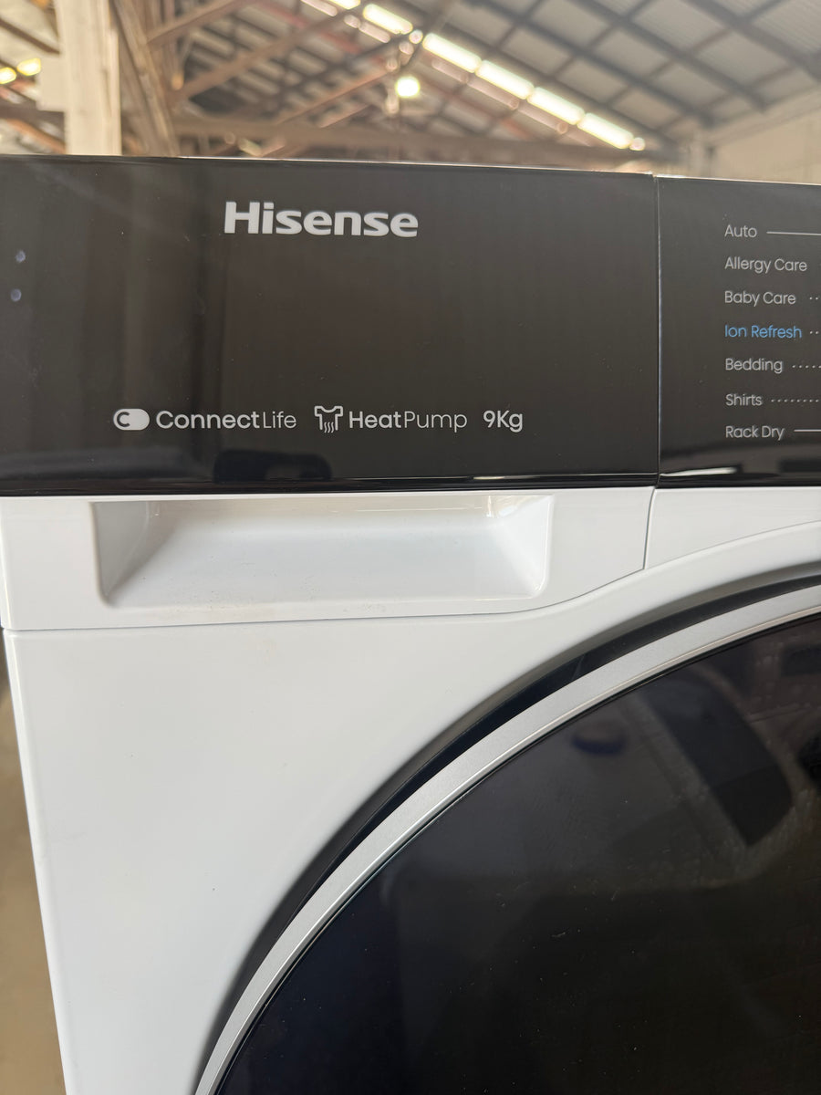 Buy Factory second Hisense HDF5S90H 9kg Series 5 Heat Pump Dryer |  | [product_variant] | Second Hand Appliances Geebung Brisbane