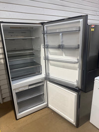 Thumbnail for Factory second Hisense HRBM418D 417-liter bottom-mount refrigerator - Second Hand Appliances Geebung