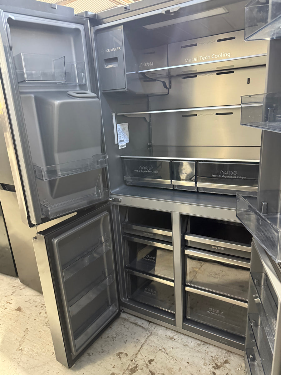Buy Factory second Hisense HRCD586TBWB 585L PureFlat Eclipse French Door Refrigerator – Dark Stainless Steel |  | [product_variant] | Second Hand Appliances Geebung Brisbane