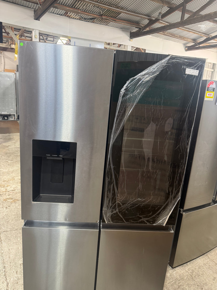 Factory second Hisense HRCD615TBWV 615L PureView French Door Fridge - Second Hand Appliances Geebung