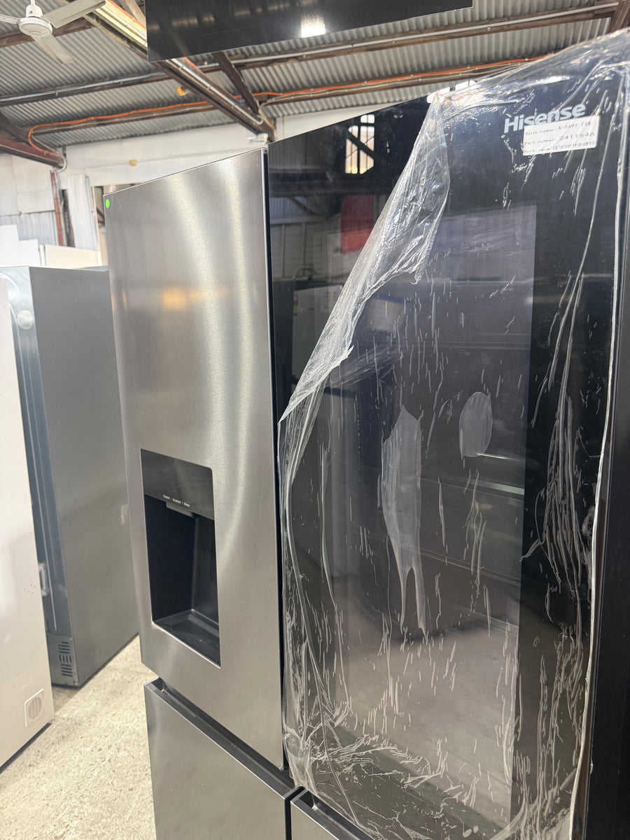 Factory second Hisense HRCD615TBWV 615L PureView French Door Fridge - Second Hand Appliances Geebung