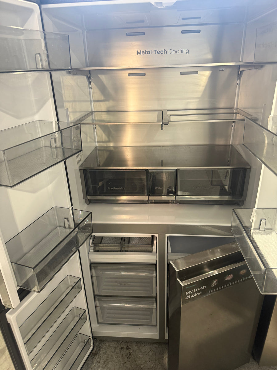 Factory second Hisense HRCD640TBW 640L French Door Refrigerator - Second Hand Appliances Geebung