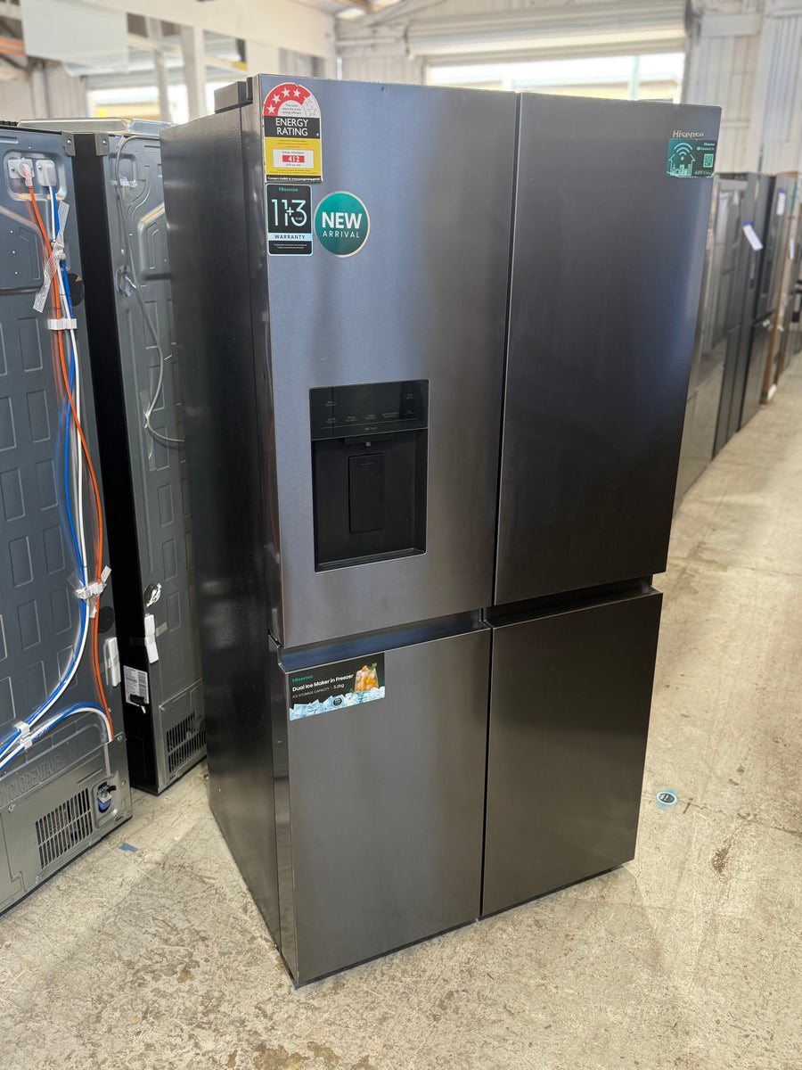 Factory second Hisense HRCD640TBW 640L PureFlex French Door Fridge - Second Hand Appliances Geebung
