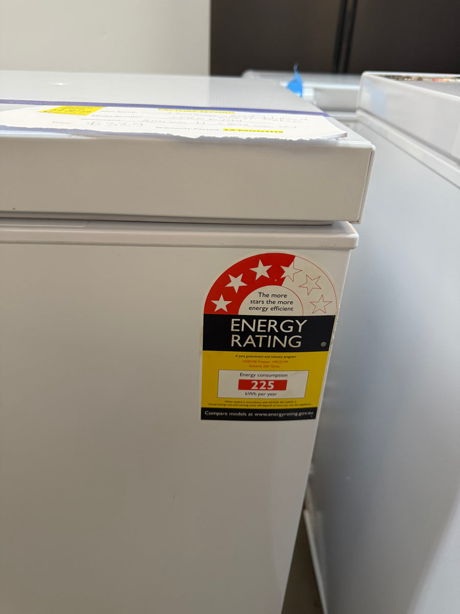 Buy Factory second Hisense HRCF199 200L Hybrid Chest Freezer (White) HRCF199 |  | [product_variant] | Second Hand Appliances Geebung Brisbane
