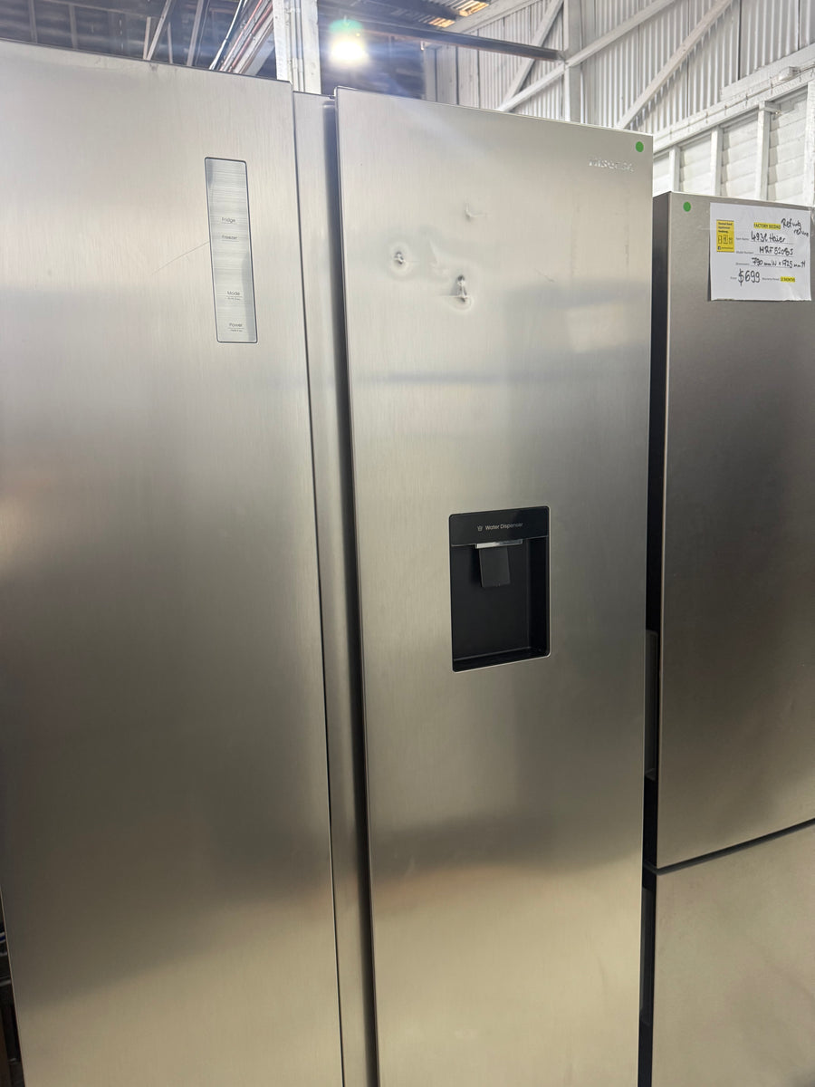 Factory second Hisense HRSBS540SW 541 L PureFlat Side-by-Side Refrigerator - Second Hand Appliances Geebung