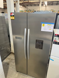 Thumbnail for Factory second Hisense HRSBS578SW 578-litre side‑by‑side refrigerator - Second Hand Appliances Geebung