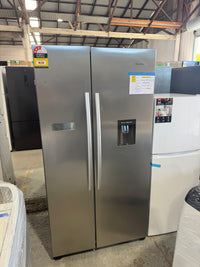 Thumbnail for Factory second Hisense HRSBS578SW 578-litre side‑by‑side refrigerator - Second Hand Appliances Geebung