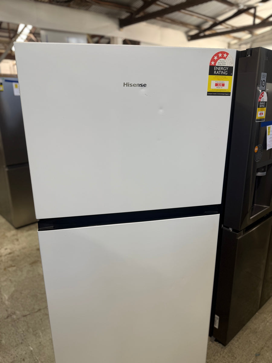 Buy Factory second Hisense HRTF424 424L Top Mount Refrigerator – White |  | [product_variant] | Second Hand Appliances Geebung Brisbane
