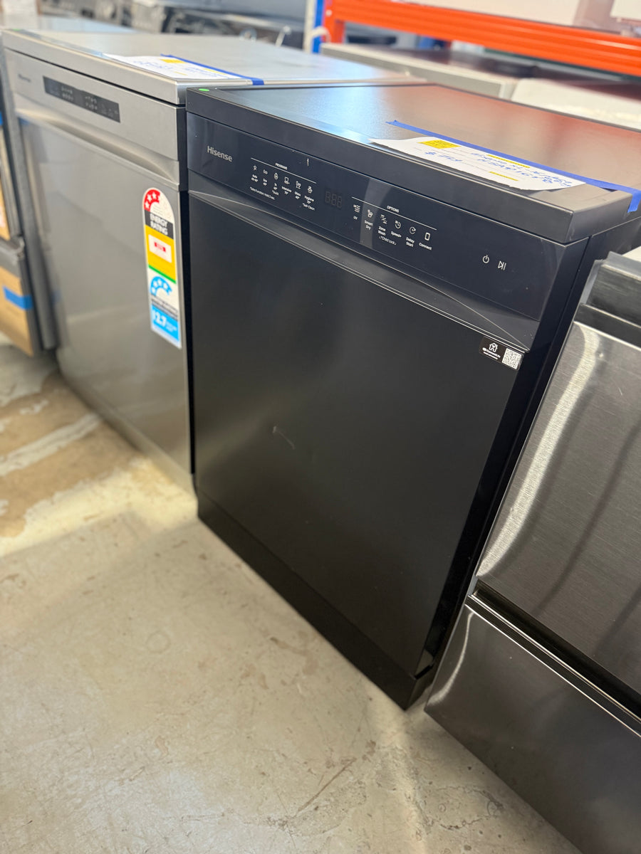 Buy Factory second Hisense HSAP16FB 16-Place Freestanding Dishwasher – Black Steel |  | [product_variant] | Second Hand Appliances Geebung Brisbane