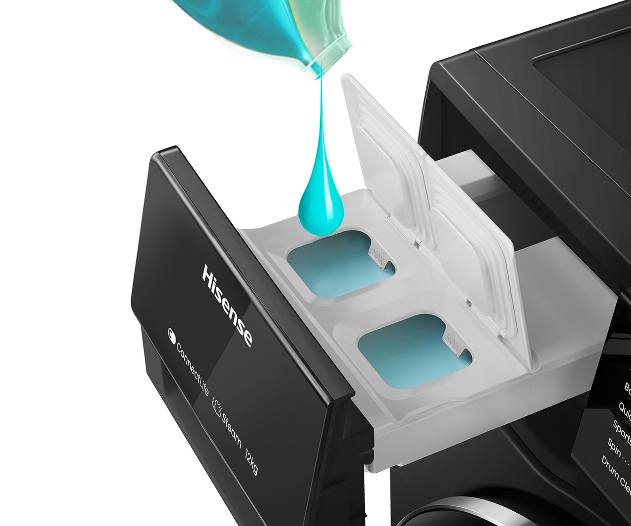 Buy Factory second Hisense HWFS1214PB 12kg front-loading washing machine |  | [product_variant] | Second Hand Appliances Geebung Brisbane