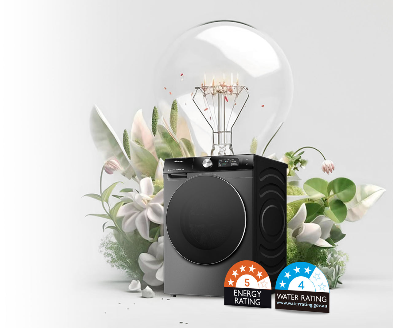 Buy Factory second Hisense HWFS1214PB 12kg front-loading washing machine |  | [product_variant] | Second Hand Appliances Geebung Brisbane