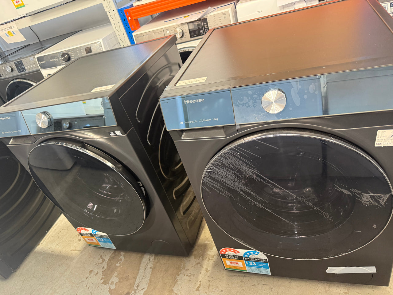 Buy Factory second Hisense HWFS1214PB 12kg front-loading washing machine |  | [product_variant] | Second Hand Appliances Geebung Brisbane