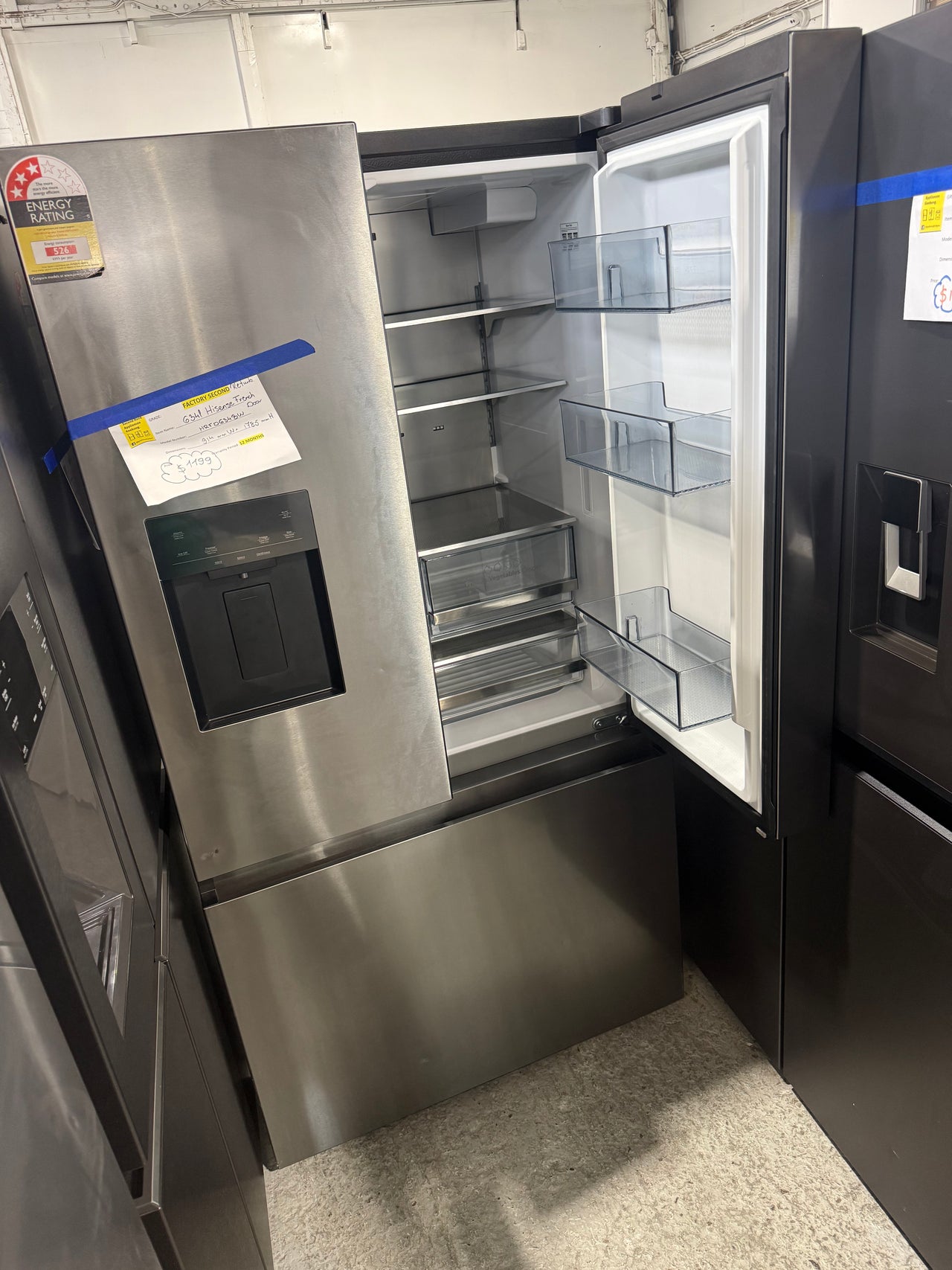 Buy Factory second 🔥 Hisense Washer + Fridge Combo Deal – Only $1399 🔥 |  | [product_variant] | Second Hand Appliances Geebung Brisbane