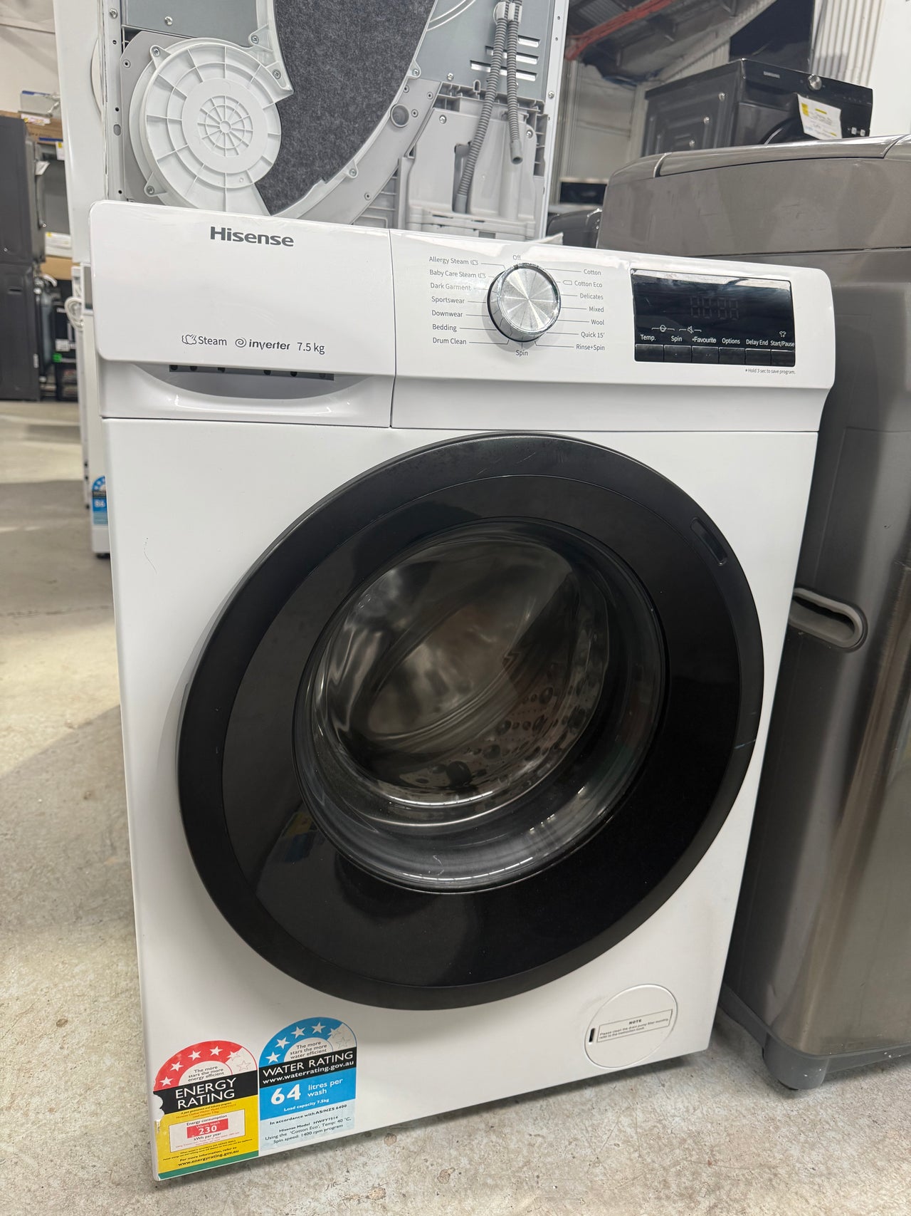 Buy Factory second 🔥 Hisense Washer + Fridge Combo Deal – Only $1399 🔥 |  | [product_variant] | Second Hand Appliances Geebung Brisbane